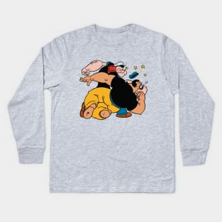 The Sailor Man Returns Kids Long Sleeve T-Shirt